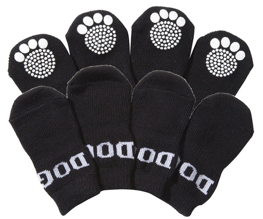 Pet Socks W/ Rubberized Soles Available 2 Sizes and Colors