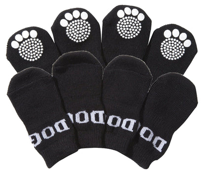 Pet Socks W/ Rubberized Soles Available 2 Sizes and Colors